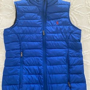 Ralph Lauren boys vest size med 10/12 . Euc